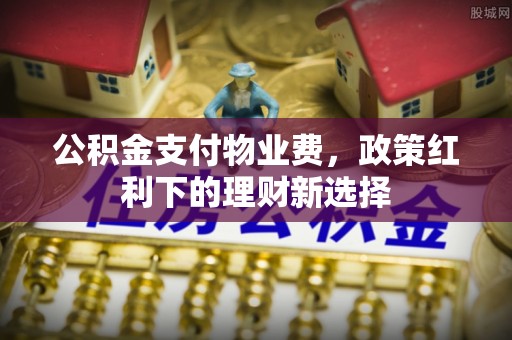元阳公积金支付物业费，政策红利下的理财新选择