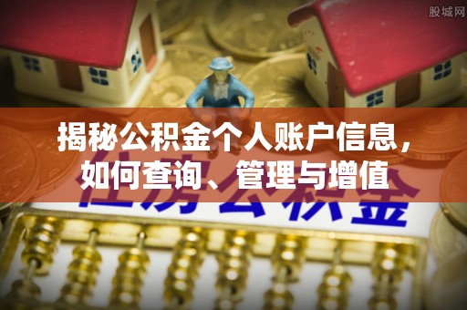 元阳揭秘公积金个人账户信息，如何查询、管理与增值