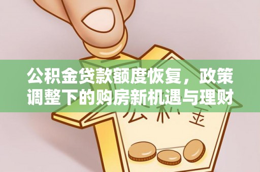 元阳公积金贷款额度恢复，政策调整下的购房新机遇与理财规划
