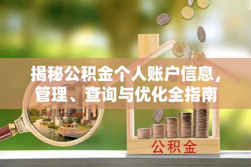 元阳揭秘公积金个人账户信息，管理、查询与优化全指南