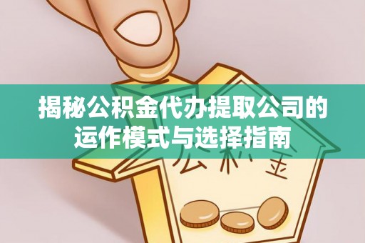 元阳揭秘公积金代办提取公司的运作模式与选择指南