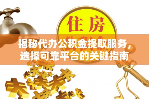 元阳揭秘代办公积金提取服务，选择可靠平台的关键指南