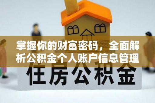 元阳掌握你的财富密码，全面解析公积金个人账户信息管理与优化