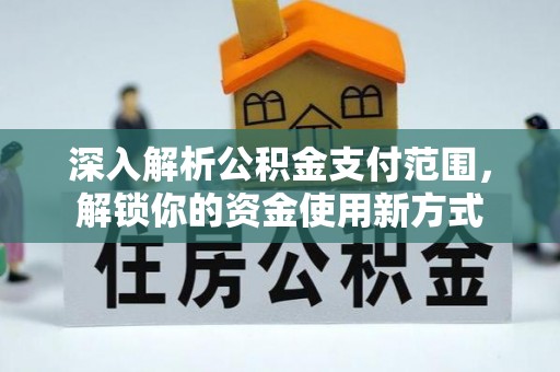 元阳深入解析公积金支付范围，解锁你的资金使用新方式