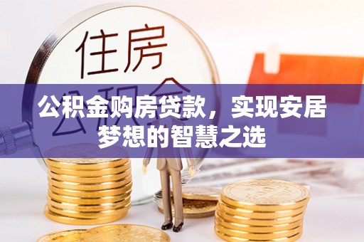 元阳公积金购房贷款，实现安居梦想的智慧之选
