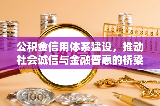 元阳公积金信用体系建设，推动社会诚信与金融普惠的桥梁