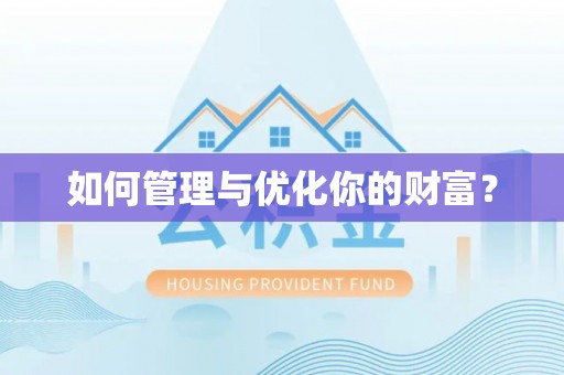 元阳如何管理与优化你的财富？