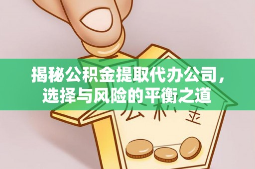 元阳揭秘公积金提取代办公司，选择与风险的平衡之道