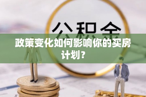 元阳政策变化如何影响你的买房计划？