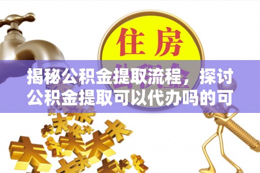 元阳揭秘公积金提取流程，探讨公积金提取可以代办吗的可行性与注意事项
