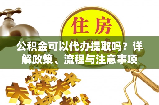 元阳公积金可以代办提取吗？详解政策、流程与注意事项