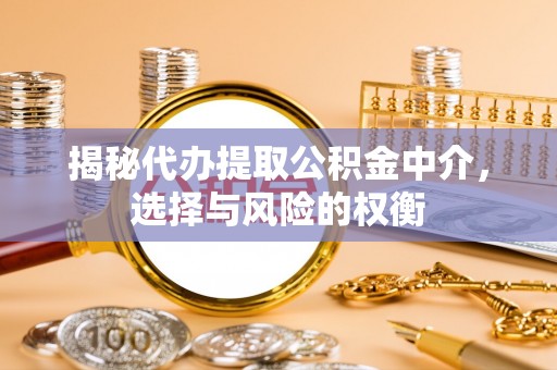 元阳揭秘代办提取公积金中介，选择与风险的权衡