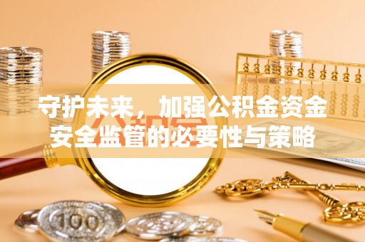 元阳守护未来，加强公积金资金安全监管的必要性与策略