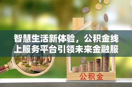 元阳智慧生活新体验，公积金线上服务平台引领未来金融服务