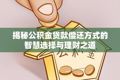 元阳揭秘公积金贷款偿还方式的智慧选择与理财之道