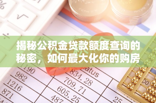 元阳揭秘公积金贷款额度查询的秘密，如何最大化你的购房资金？