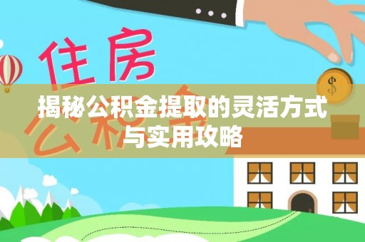元阳揭秘公积金提取的灵活方式与实用攻略