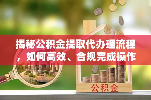 元阳揭秘公积金提取代办理流程，如何高效、合规完成操作