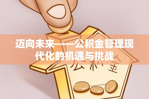 元阳迈向未来——公积金管理现代化的机遇与挑战