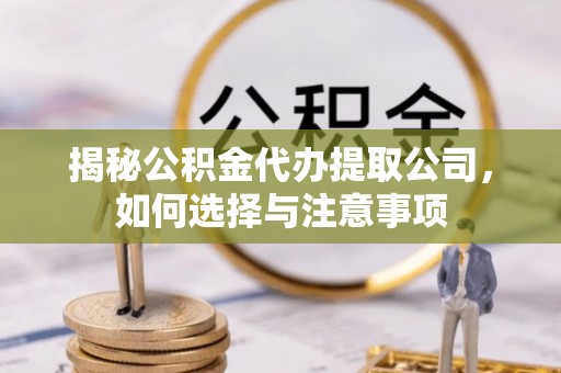 元阳揭秘公积金代办提取公司，如何选择与注意事项