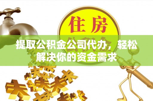 元阳提取公积金公司代办，轻松解决你的资金需求