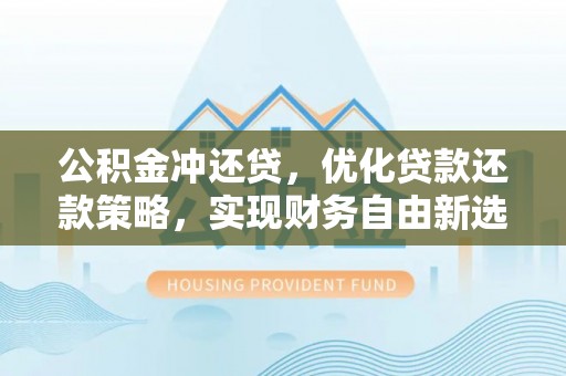 元阳公积金冲还贷，优化贷款还款策略，实现财务自由新选择
